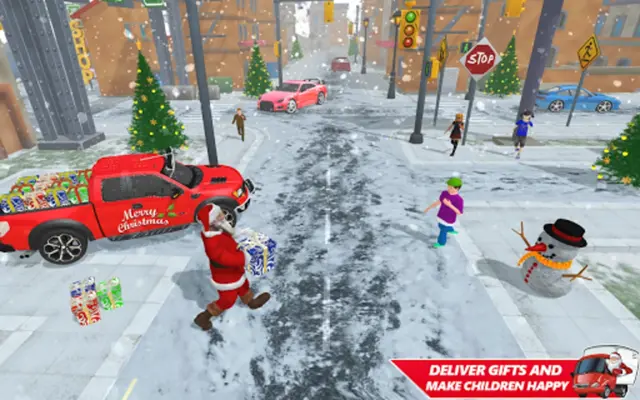 Santa Christmas Gift Delivery android App screenshot 9