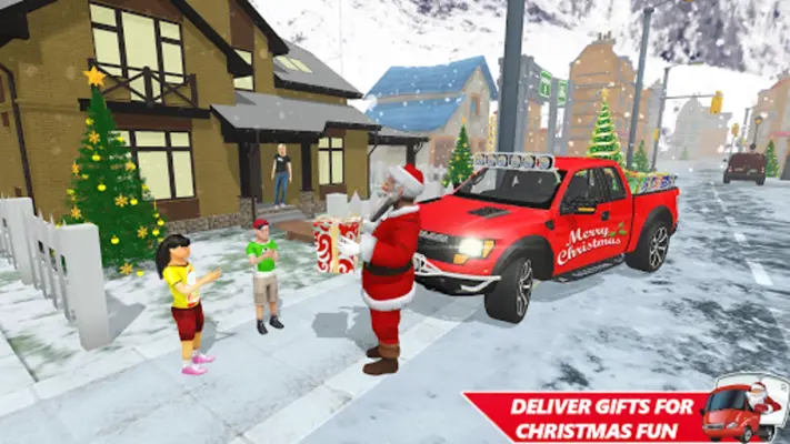 Santa Christmas Gift Delivery android App screenshot 1