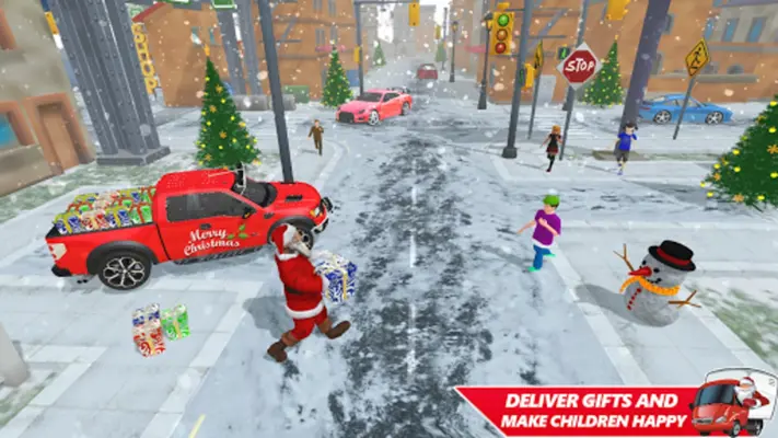 Santa Christmas Gift Delivery android App screenshot 4